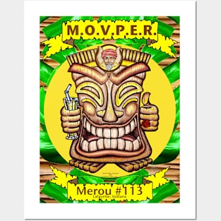 Merou Tiki Posters and Art